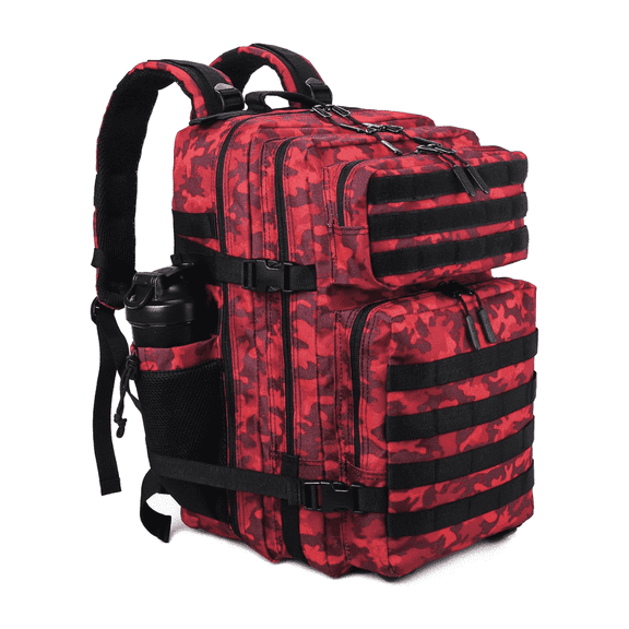 PAKNADA 45L Tactical Backpack,900D Oxford Waterproof Material For Outdoor Hiking Camping & Travel Bag