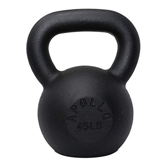 45LBS Solid Cast Iron Kettlebells Ideal for Strength Training, Building Muscles【Support for self-pickup face sheet, daily face sheet submission deadline 16:00】