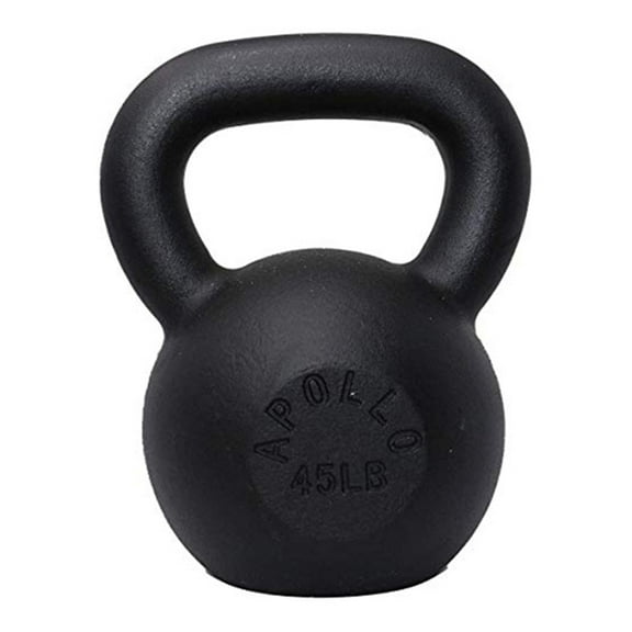 45LBS Solid Cast Iron Kettlebells Ideal for Strength Training, Building Muscles, durable, not easy to wear, safe and stable