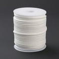 thumbnail image 1 of 45M Faux Suede Cord Faux Suede Lace White 2~2.5x1.5~2mm 50 Yards(45m)/Roll, 1 of 4