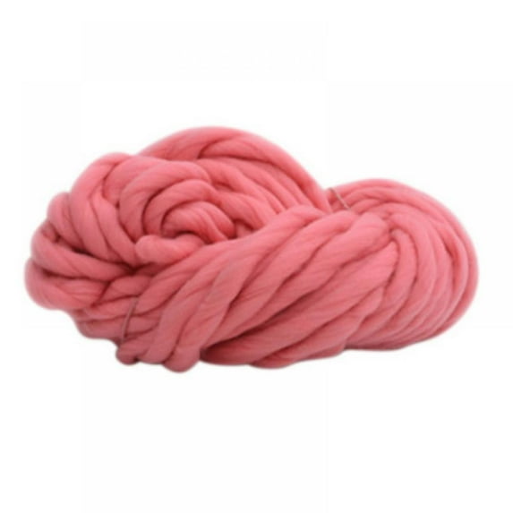 45M Korea Wool Super Chunky Yarn- Bulky Roving Yarn for Finger Knitting,Crocheting Felting,Making Rugs Blanket and Crafts