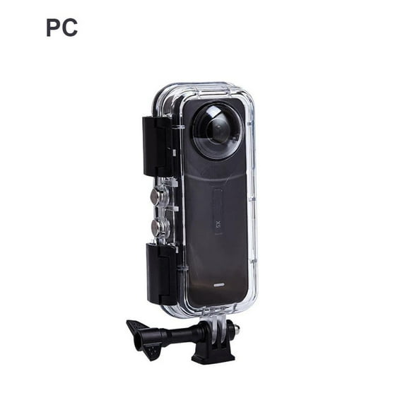 45M Waterproof Case for Insta360 X5 Camera, Underwater Dive Housing Shell Diving Water Protective Cover Invisible Dive Case for X5 Sports Camera Accessories