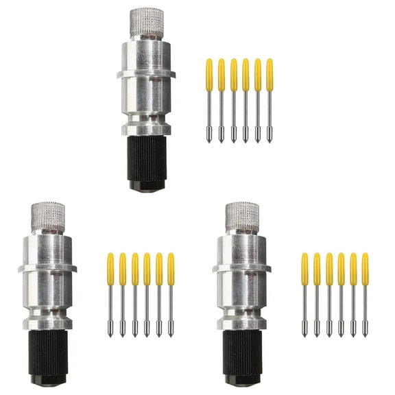 45PCS 30 Degree Graphtec CB09U CB09 Blades Vinyl Plotter Cutter + 3PCS Blade Holder Housing