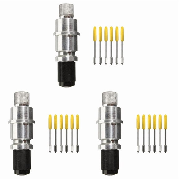 45PCS 30 Degree Graphtec CB09U CB09 Blades Vinyl Plotter Cutter + 3PCS Blade Holder Housing