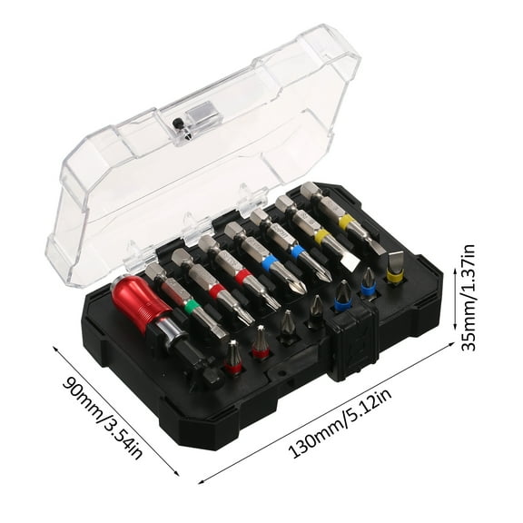 45PCS Drill Bit Set, Alloy Steel Impact Driver Bits With Storage Case, For Wood, Metal, Steel, Appliances, Computers, Fixtures, And DIY Projects