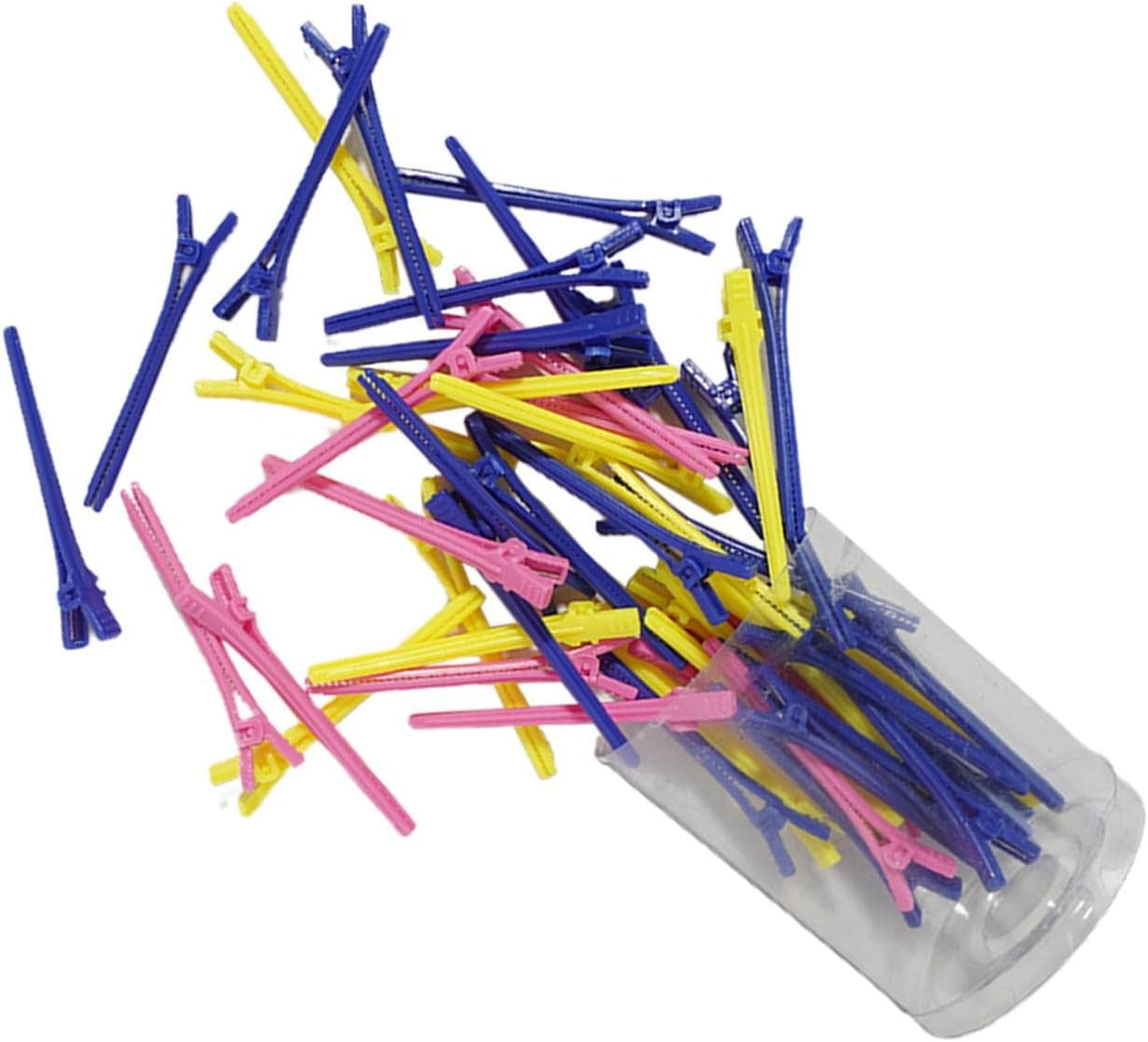 45Pcs Colorful Hair Clips Styling Duckbill Hair Roller Clips Professional Duckbill Hair Clips
