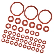 45Pcs Food Grade Silicone O Rings Sealing Gasket Seals Maintenance Set for Coffee Machines Ensuring Leakproof Performances