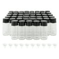 thumbnail image 1 of 45Pcs Glass Thread Bottles 10ml/ 0.3oz Clear Glass Sample Sampling Bottles Vials Containers with Graduation & Screwcap and 10 Funnel, 1 of 6