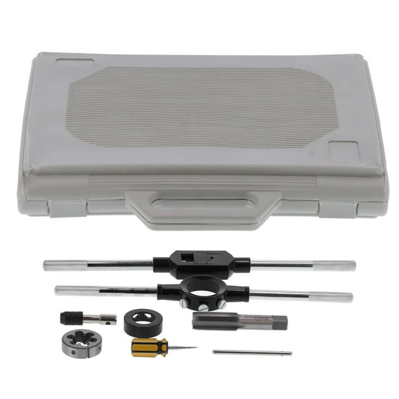 45Pcs Tap Die Set with Fine/55 Cylindrical Pipe Threads Hardware Tools for CraftsmanMetric System