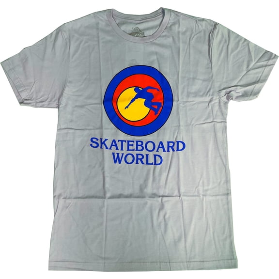 45RPM Skateboard World Crew Sweatshirt Large Blue