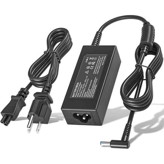 45W 19.5V 2.31A Laptop Power Adapter Charger for HP 741727-001 721092-001 719309-001 HSTNN-DA40 ADP-45WD B, Pavilion TouchSmart 11 13 15 Series Notebook Stream 14 13 11 Envy X360 Blue Tip Cord