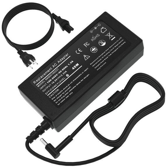 45W 19.5V 2.31A Laptop Power Adapter Charger for HP 741727-001 721092-001 719309-001 HSTNN-DA40 Adp-45WD B, Compatible with Pavilion TouchSmart 11 13 15 Series Notebook