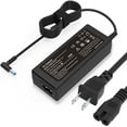 thumbnail image 1 of 45W 19.5V Blue Tip Laptop Power Adapter Compatible for HP Notebook PC 14-am052nr 14-am071la 15-ba061dx 15-ba037cl, Stream 11-ah012dx 11-ah112dx 13-c002dx 13-c193nr with Power Cord, 1 of 8