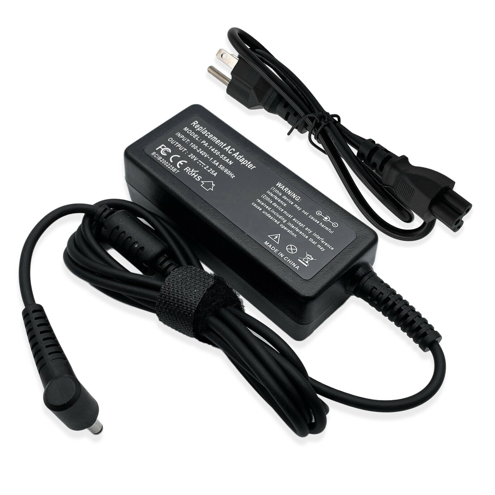 45W 20V 2.25A AC Adapter Charger Cord Power Supply for Lenovo Laptop 4.0*1.7mm