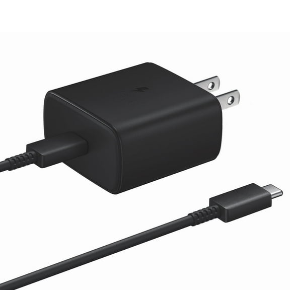 45W Fast Rapid Charging Block Wall Charger Plug Adapter with USB-C Cable Compatible with Samsung Galaxy S22/ S21/ S20/ S10/ S10e/ S9 Plus/ S8 / Note 10/ Note 9/ Note 8/ LG G5 G6 G7