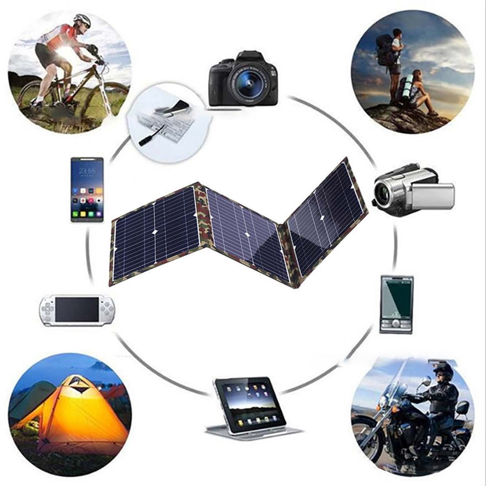 45W Solar Panel Kit Foldable Solar Power Plant Solar Panel Kit For Car Boat