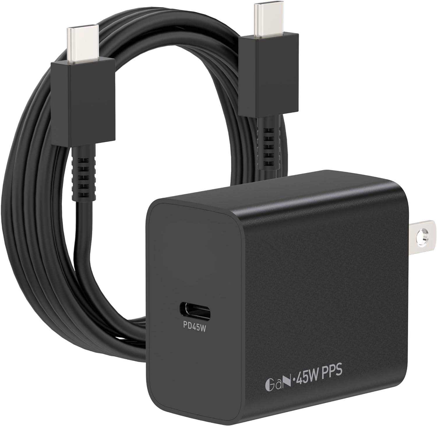 45W Super Fast Charger Type C, 45 Watt USB-C PD/PPS Wall Charging Block for Galaxy S23 Ultra/S23+/S22 Ultra/S22+/S22/S20 Ultra/Note 10 Plus, Galaxy Tab S8