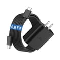 thumbnail image 1 of TYPPKMM 45W Super Fast Charger Kit, USB-C Wall Charger & 6FT Cable for Samsung Galaxy S26/S25 Series, 1 of 7