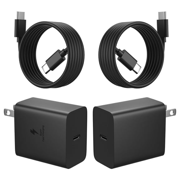 45W Super Fast Charger Type CUSB C Android Phone Charger Fast Charging Cord with 6FT Cable for Samsung Galaxy S24/S23 Ultra/S23+/S22 Ultra/S22+/S20