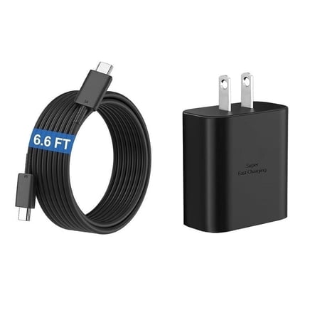 45W Super Fast Charger USB C Android Phone Type C Charger Fast Charging Block with 6.6FT Charge Cord for Samsung Galaxy S25 Ultra/S25+/S24 Ultra/S24+/S23 Ultra/S23+/S22 Ultra/S22+/S20 Ultra/Note 10+ price history and forecast - SUPBOYI