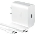 thumbnail image 1 of 45W Super Fast Charger by SGNics, Super Fast Charger For F(x)tec Pro1 X - USB-C Fast Charging Wall Charger with 3.3FT Cable - WHITE, 1 of 5