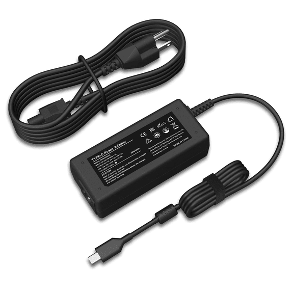45W Type C USB C Charger for HP chromebook Charger Spectre x360 13 15 13-v111dx 13-v011dx 13-w023dx 13-w013dx 13-ae013dx 13-ac023dx Acer Chromebook C732 C733 Lenovo Yoga 720 DELL chromebook Charger