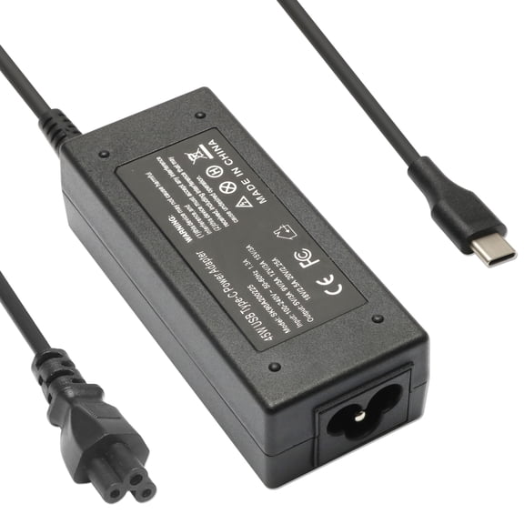 45W Type C USB C Laptop Charger Compatible with HP Chromebook Charger,USB C Laptop Charger,Type C Chromebook Chargerand Type C Charger for Other Brands Laptop
