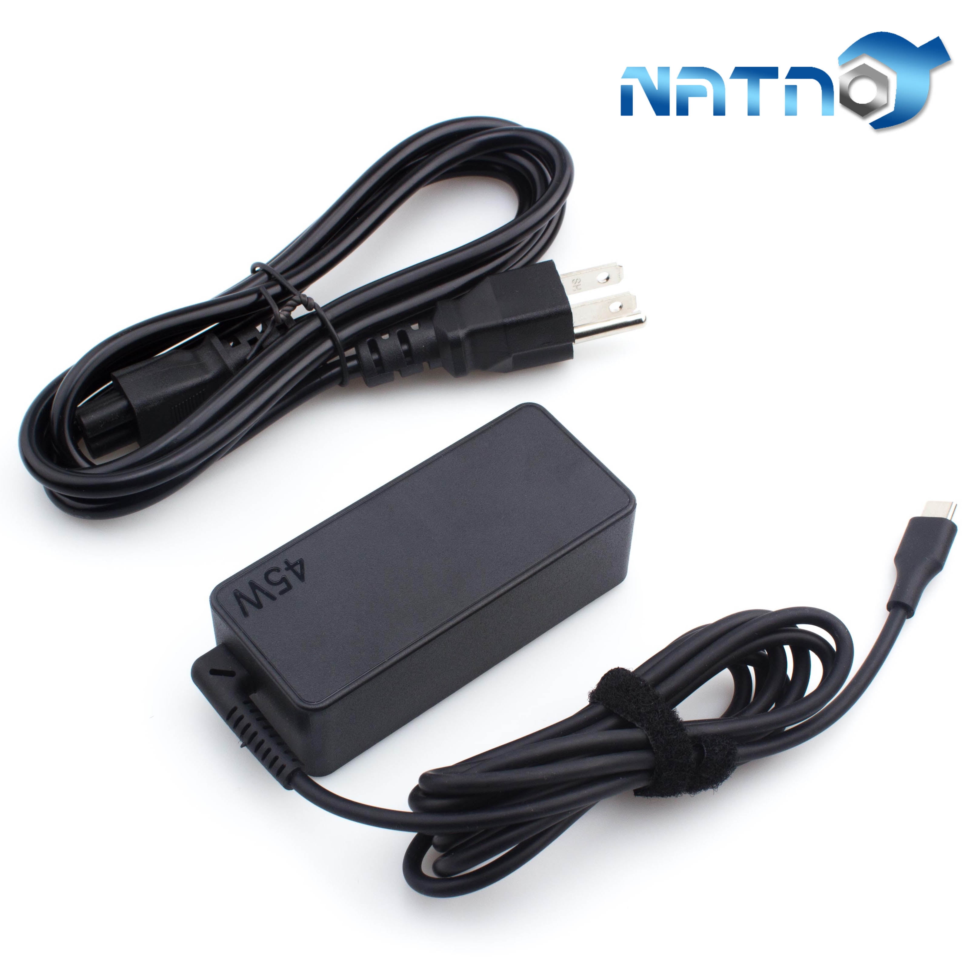 45W Type USB C Laptop Charger for Lenovo Chromebook c330 s330 c340 s340 100e 300e 500e Series, ThinkPad T480 T480s T580 T580s E480 E580 GX20M33579 4X20E75131Adapter Power Supply Cord