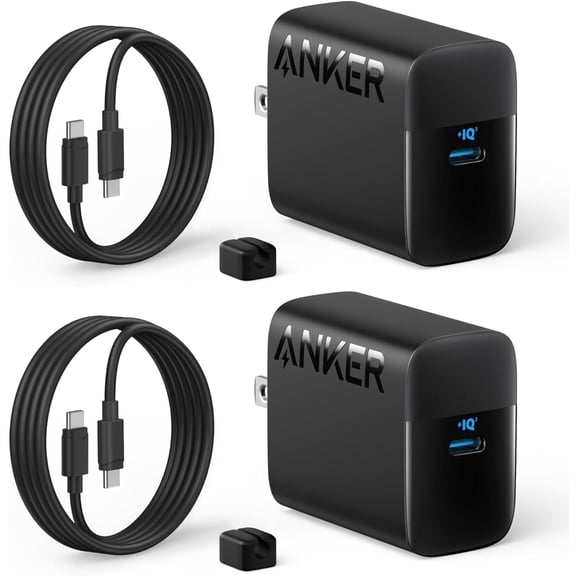 45W USB-C Super Fast Charger, Anker Charger with USB-C Cable, Supports PPS Fast Charging(Black)