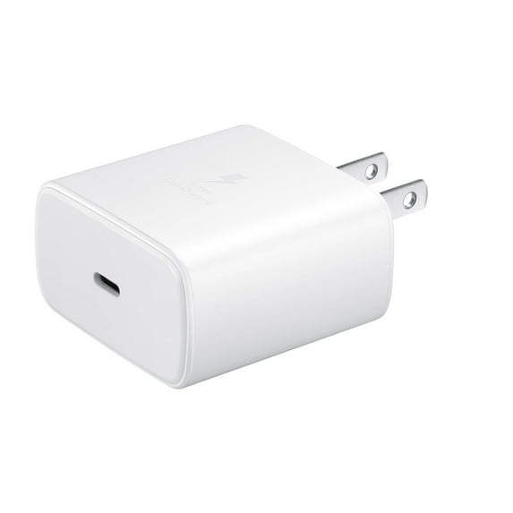 45W USB-C Super Fast Charging Wall Charger Compatible with Samsung Galaxy S21 S21+ S21 Ultra S20 20+ S20 Ultra Note20 Note20 Ultra Note10 Note10+ - White (US Version )