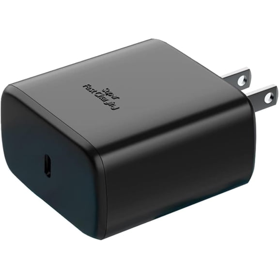 45W USB-C Super Fast Charging Wall Charger OEM Replacement - Black