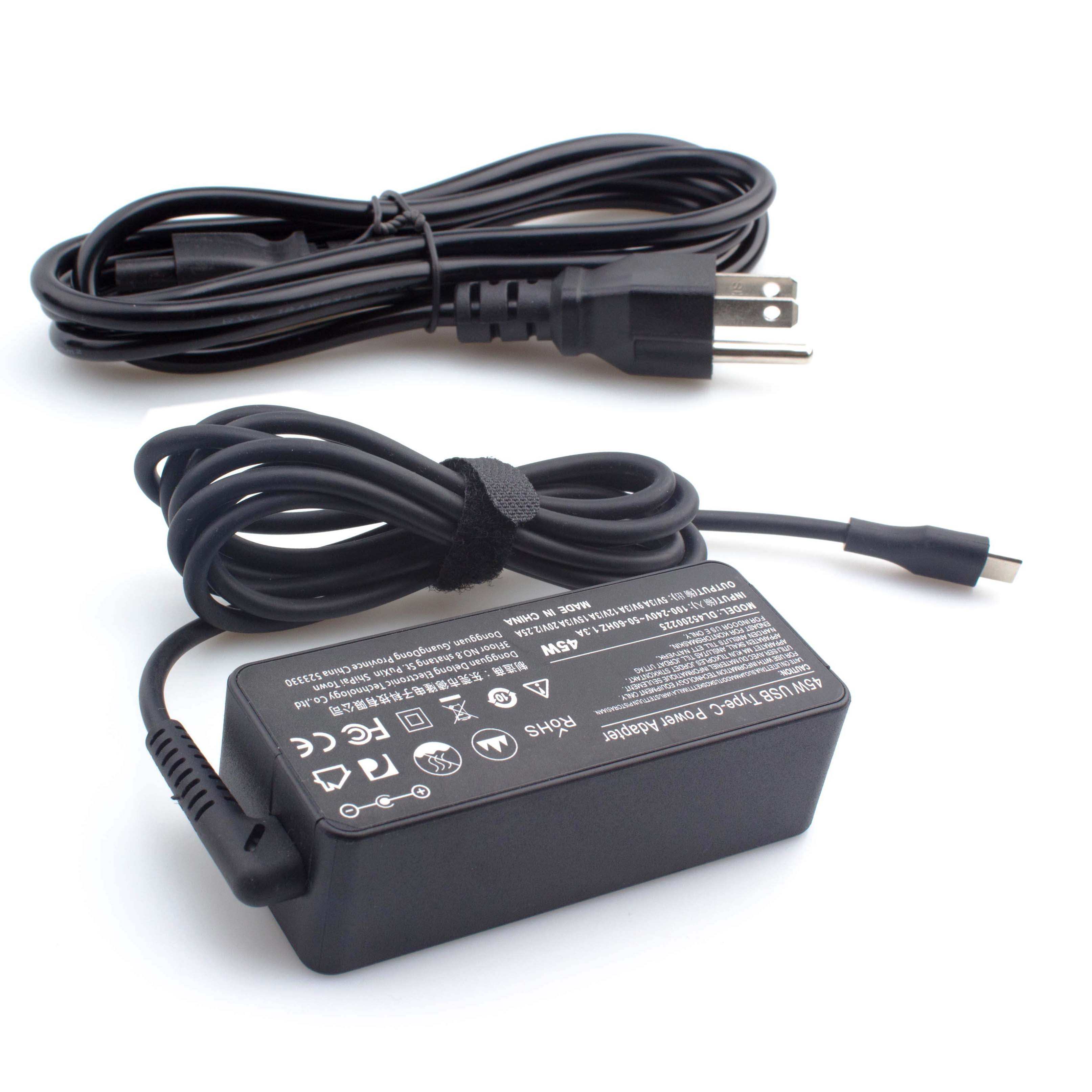 45W USB-C Type C Charger AC Adapter for Acer Chromebook Spin