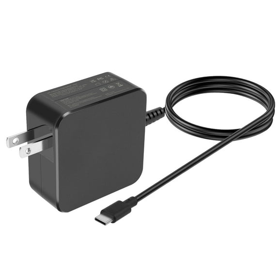 45W USB C Type-C Charger for Chromebook HP/ Lenovo/ Dell/ Acer/ Asus/ Samsung/ Google Chromebook Type C Laptop & Tablets & Phones, Google Pixel/ Samsung Galaxy AC Adapter Power Cord