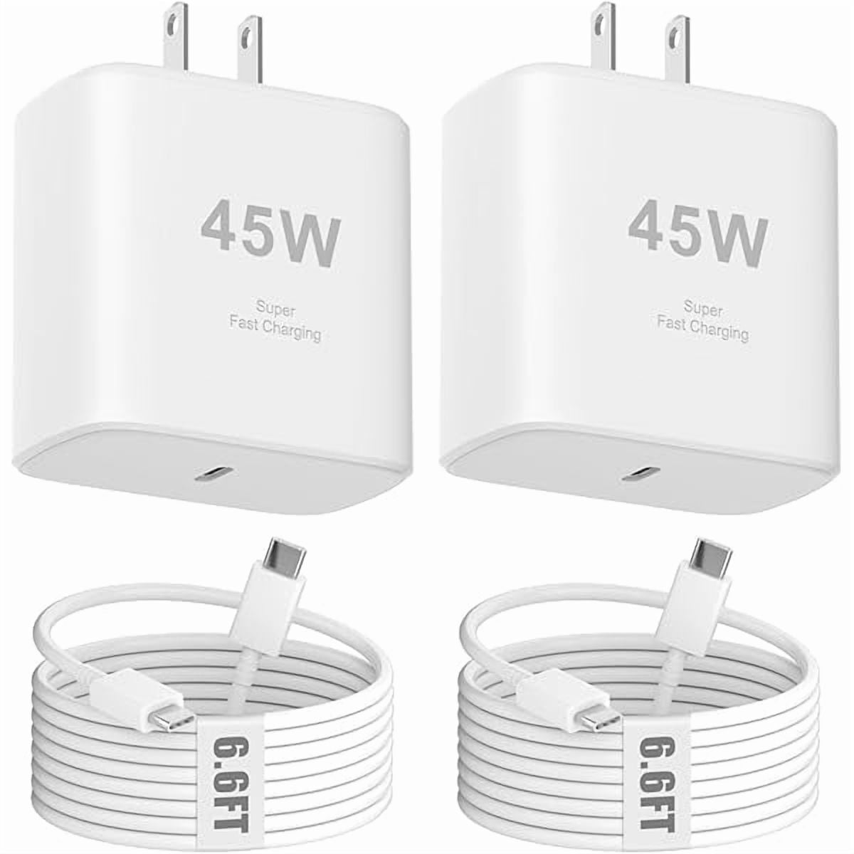 45W i-Phone 16 Charger Fast Charging, USB C i-Phone 16 Pro Max Charger Block with 6FT Long C Chargers Fast Charging Cord Cable for i-Phone 16/16 Pro/16 Pro Max/16 Plus,15/15 Pro/15 Pro Max/15 Plus