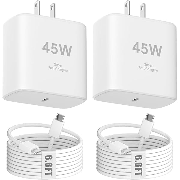 45W i-Phone 16 Charger Fast Charging, USB C i-Phone 16 Pro Max Charger Block with 6FT Long C Chargers Fast Charging Cord Cable for i-Phone 16/16 Pro/16 Pro Max/16 Plus,15/15 Pro/15 Pro Max/15 Plus