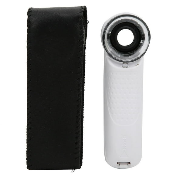 45X Handheld Loupe for Enhanced Detail Inspection LED Illuminated Jewelry Magnifier