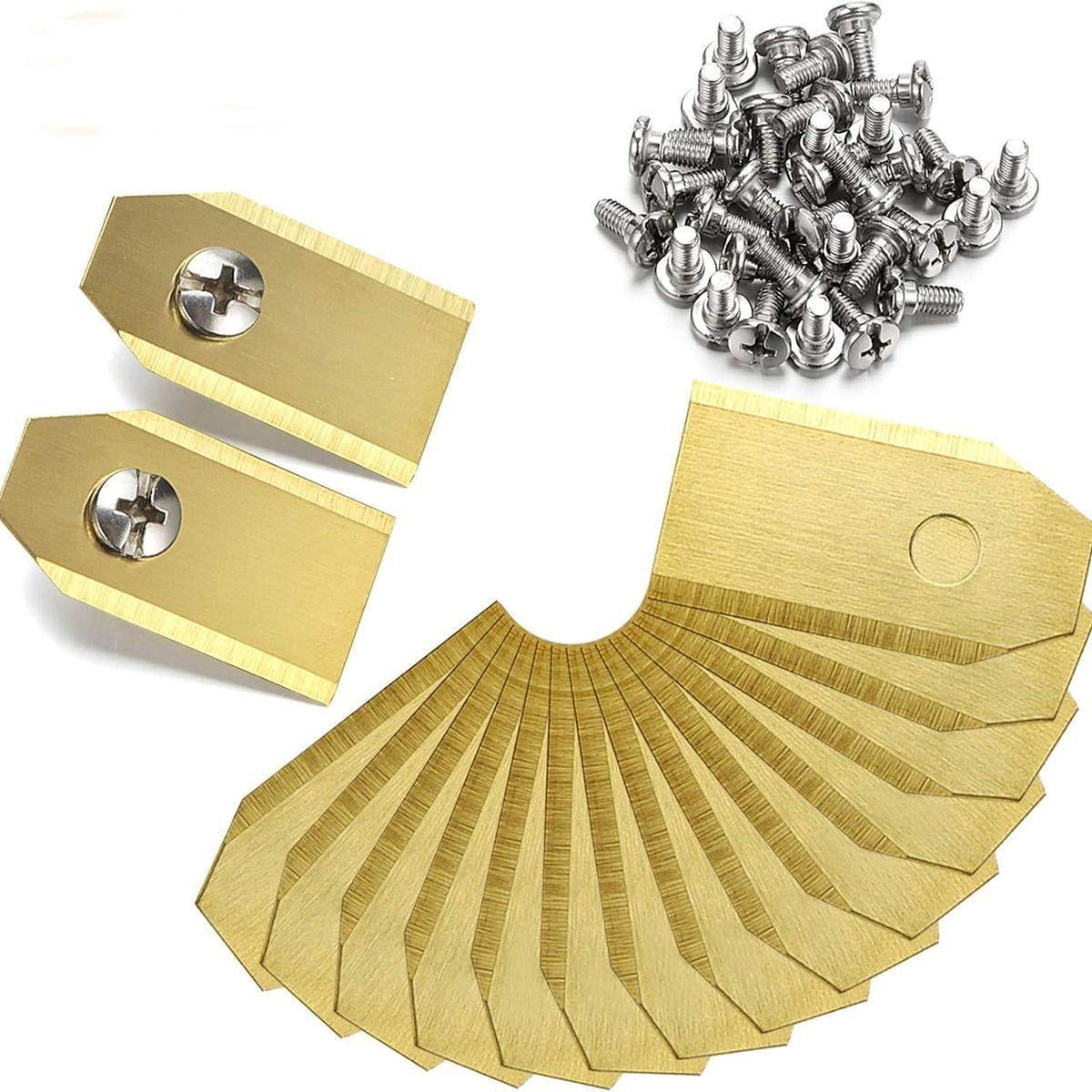 45X Titanium Cutting Blades, Round Robot Cutting Blades for All