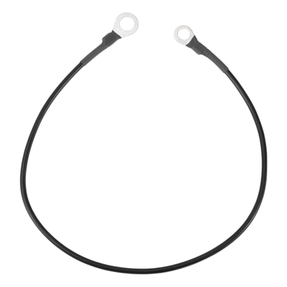 45cm 12 AWG Battery Inverter Cable 3/8" 5/16" Battery Cable Tinned Copper Black OT Type 1 Pc