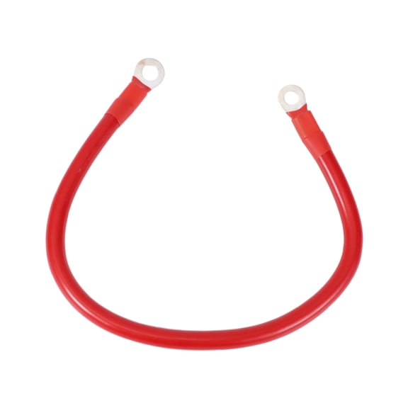 45cm 2AWG Battery Inverter Cable 3/8" 5/16" Battery Cable Tinned Copper Red OT Type 1 Pc