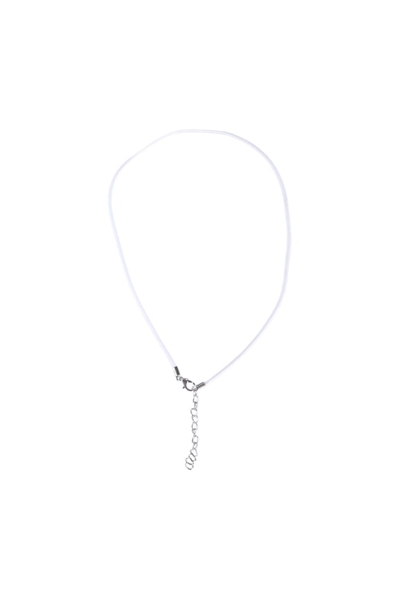 45cm Braided Adjustable Leather Rope Wax Cord Handmade Necklace Pendant Lobster Clasp String Cord Jewelry Chains