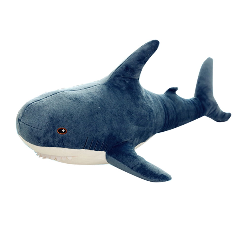 45cm Lovely Shark Doll Throw Pillows Kid Toy Plush Toy for Home Dark