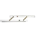 thumbnail image 1 of 45cm Transparent Parallel Ruler for Accurate Navigation and Chart Measurement, 1 of 8