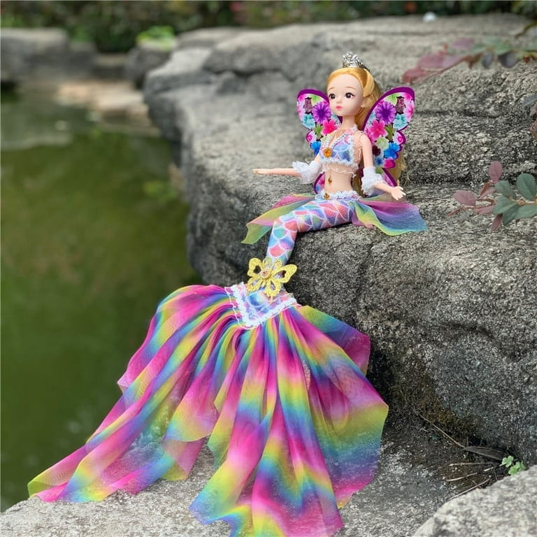 Rainbow Mermaid Toys Barbi Doll Toys for Girls Kids Gift Mermaid Doll Girl  Toy Dollies Christmas Gifts Wholesale - China Toys for Girls and Barbi Doll  price