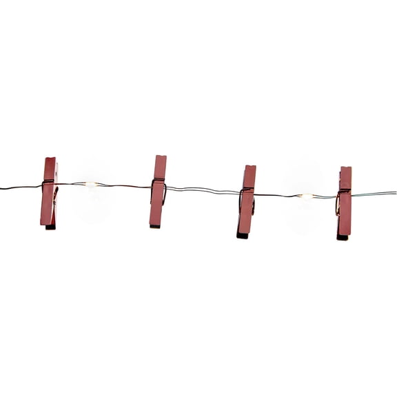 45ct. Warm White LED Rose Gold Clip Lights by Ashland