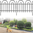 thumbnail image 1 of 45ft X 13in Animal Barrier Fence, 32 Panels No Dig Fence for Dogs Rabbit, Anti Digging Defense Barrier Garden Edging Border, Rustproof Metal Arched Decorative Garden Fencing for Outdoor, Yard, Lawn, 1 of 6