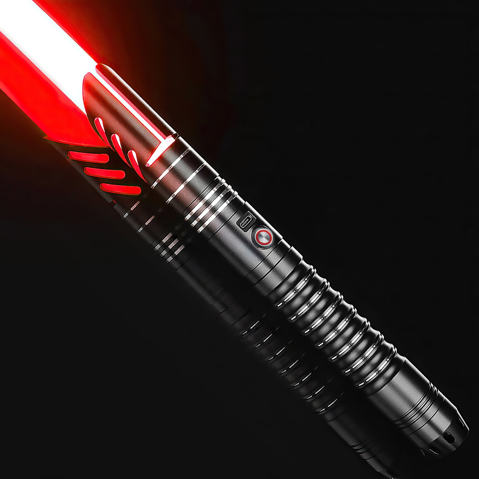 45in Dueling Light Saber Smooth Swing Saber Sword 12 Colors RGB Light