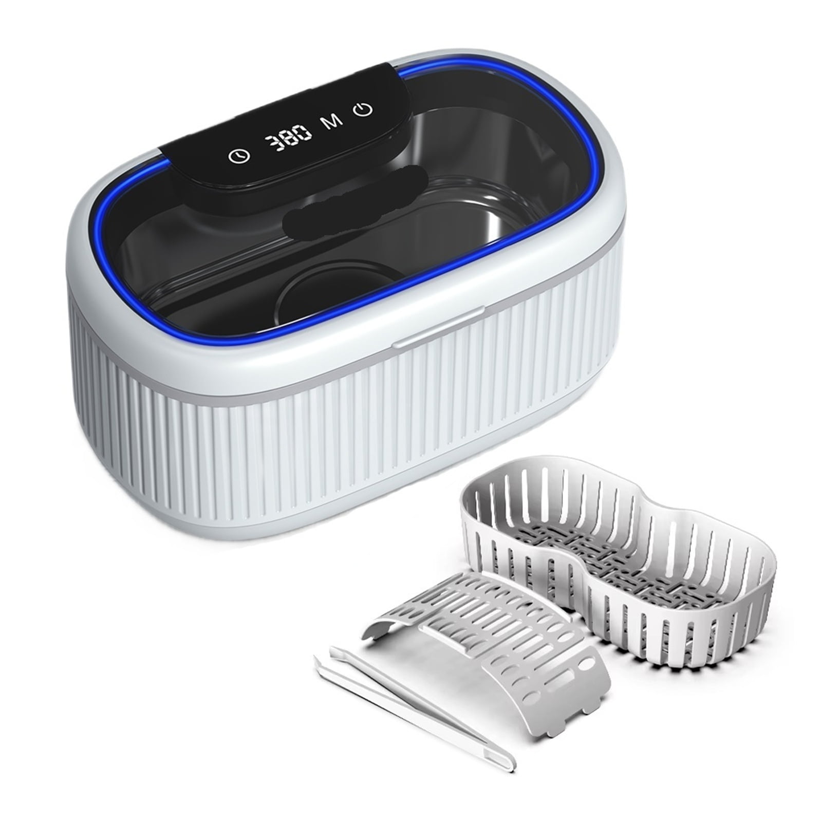 45kHz 360° Deep Cleaning Machine Touch Operation Multi-Function Ultrasonic Jewelry Cleaner ,Convenient to Use