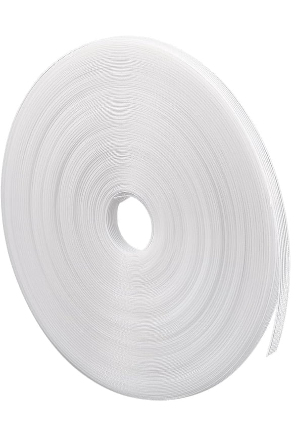 45m x 10mm Clear Polyester Boning for Corset High Density Polyester Corset Boning for Sewing Garment Accessories Bra Boning Tool for Corsets Bridal Gowns Dress Bustle Evening Gowns Hats