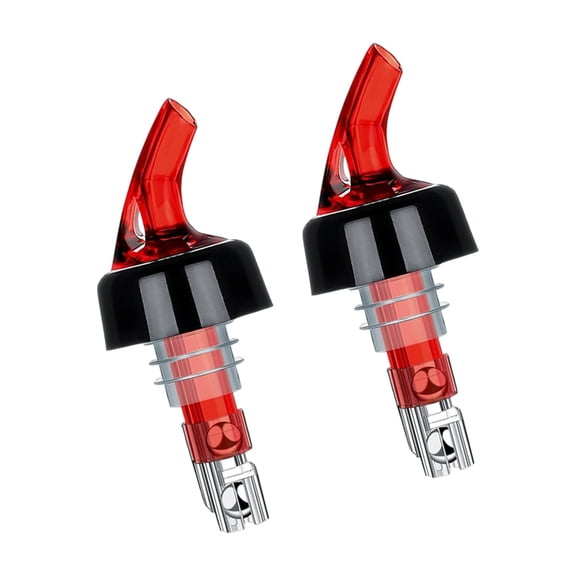 45ml Automatic Measuring Bottle Pourer Beverage Dispenser 2PCS With Metal Bead Design For Even Pouring Household Use