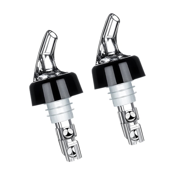45ml Automatic Measuring Bottle Pourer Beverage Dispenser 2PCS With Metal Bead Design For Even Pouring Household Use